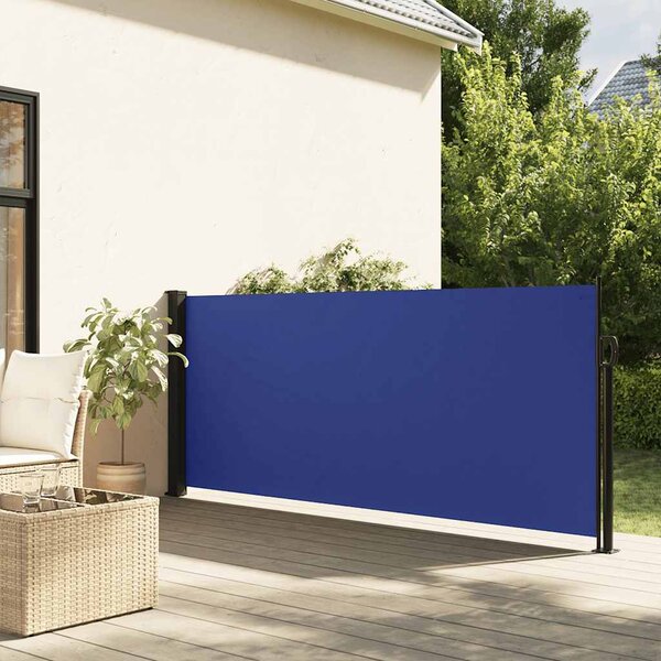 Uvlačiva bočna tenda 117 x 300 cm plava - Plava / 117 x 300 cm