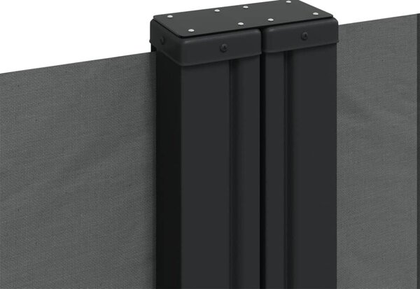 Bočna tenda na uvlačenje antracit 160 x 1200 cm - Antracitno siva / 160 x 1200 cm