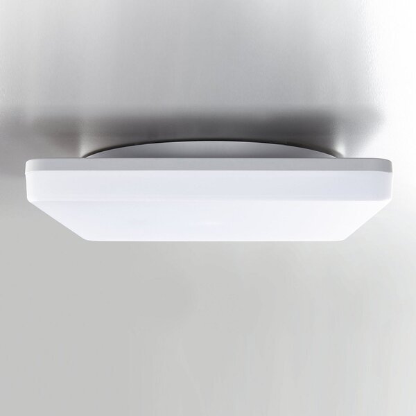 Heitronic Pronto LED stropna svjetiljka, kvadratna, 33 x cm, Bijela, Plastika