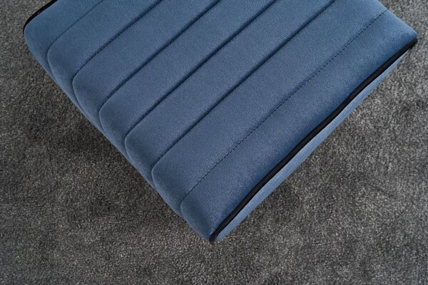 Atelier Del Sofa Tabure, Plava, Mona Puf - Blue