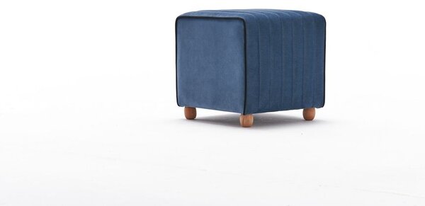 Atelier Del Sofa Tabure, Plava, Mona Puf - Blue