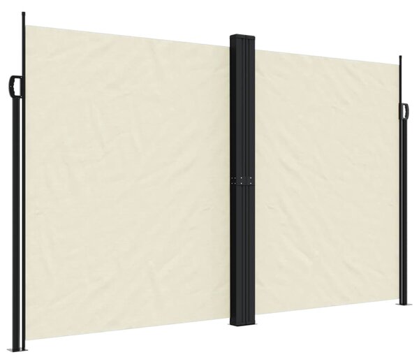 Bočna tenda na uvlačenje krem 200 x 600 cm - Krema / 200 x 600 cm