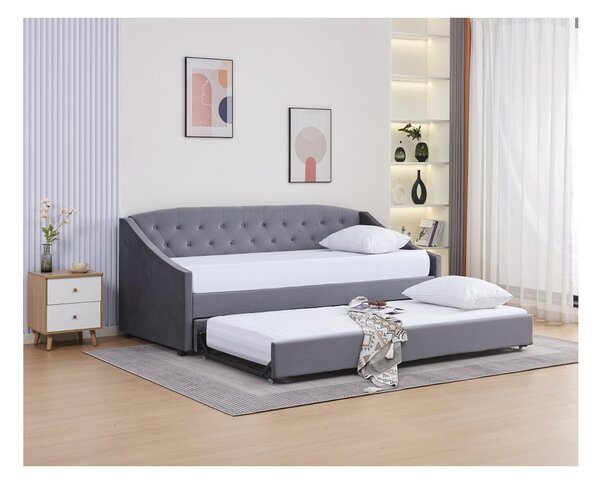 Krevet na razvlačenje 90 cm Asesorar (siva)