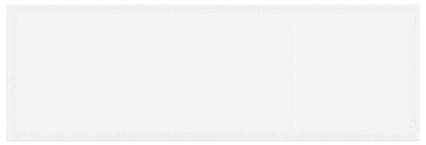 Vrtni set za objed s jastukom 13 pcs Bijelo Poli ratan i Pamuk - Bijela / 300 x 100 x 73 cm