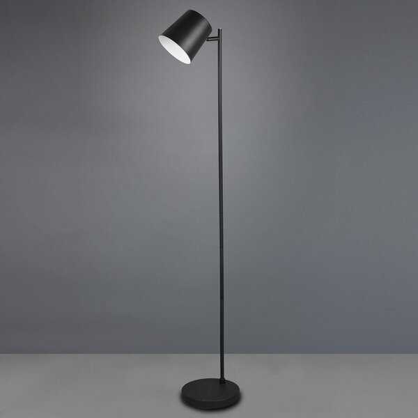 Reality Leuchten Blake LED podna lampa s baterijom, prigušiva, crna, prigušiva, Crno, Dnevni boravak/blagovaonica, Metal