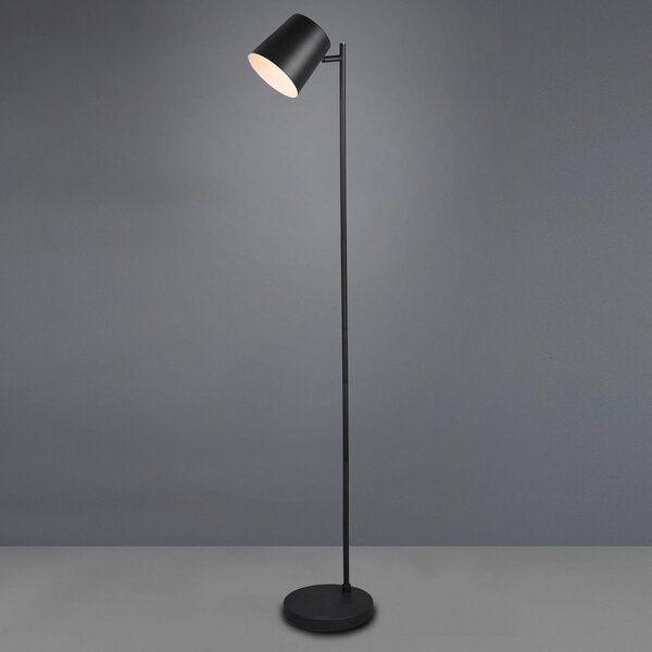 Reality Leuchten Blake LED podna lampa s baterijom, prigušiva, crna, prigušiva, Crno, Dnevni boravak/blagovaonica, Metal
