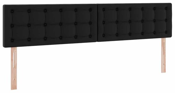 Krevet s prostorom za pohranu s LED-om Svijetlo siva Lažna koža - Smeđa / 200 x 200 cm