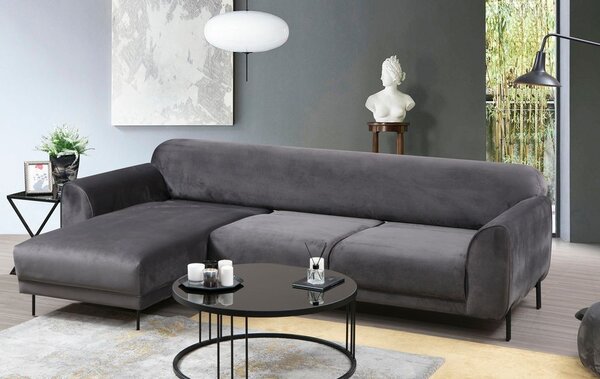 Atelier Del Sofa Kutna garnitura na razvlačenje, Antracit, Image Corner Left ( Chl-3R ) - Anthracite