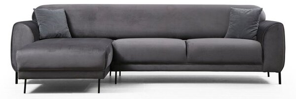 Atelier Del Sofa Kutna garnitura na razvlačenje, Antracit, Image Corner Left ( Chl-3R ) - Anthracite