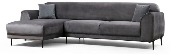 Atelier Del Sofa Kutna garnitura na razvlačenje, Antracit, Image Corner Left ( Chl-3R ) - Anthracite