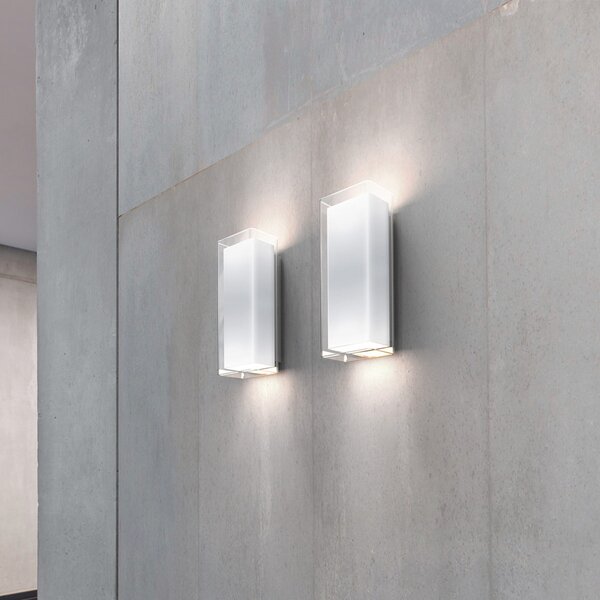 Zidne Svjetiljka Serien Lighting, Rod Wall, prigušiv, Bijela, Dnevna soba, Staklo, Dizajn