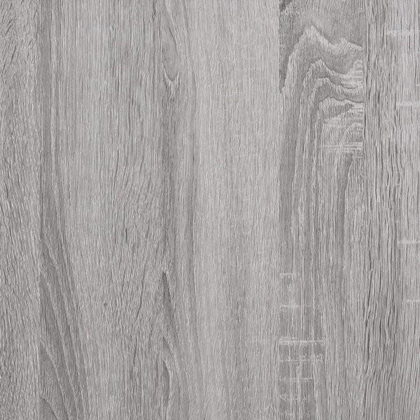 Okvir kreveta s uzglavljem boja sivog hrasta sonome 160x200 cm - Siva / 160 x 200 cm