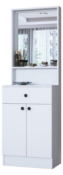 Zondo.hr Set za predsoblje Pixie 6 (bijela) (s ogledalom). Akcija -30%. 1102444