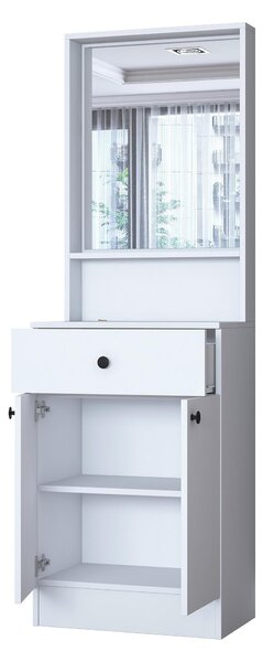 Zondo.hr Set za predsoblje Pixie 6 (bijela) (s ogledalom). Akcija -30%. 1102444