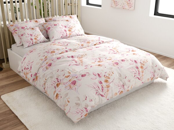 Posteljina od mikrovlakana FLORANY bijela Dimenzije posteljine: 70 x 90 cm | 140 x 220 cm