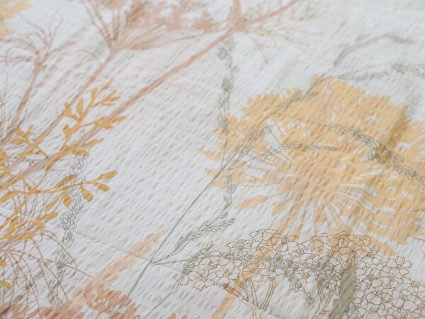 Krep posteljina od Renforcé pamuka CARAWAY krem. Dimenzije posteljine: 70 x 90 cm | 140 x 200 cm