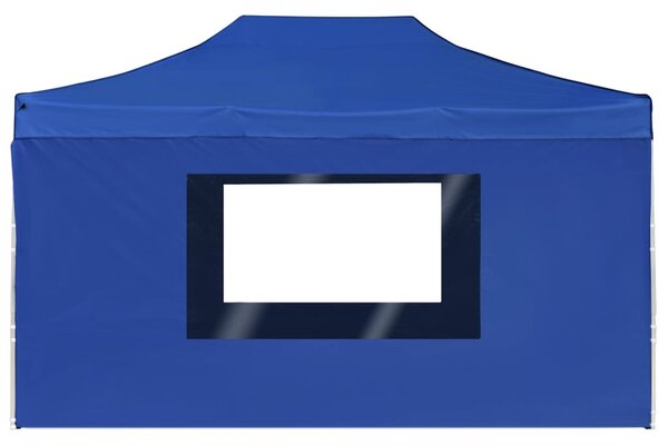 Profesionalni sklopivi šator za zabave 4,5 x 3 m plavi - Plava / 4.5 x 3 m