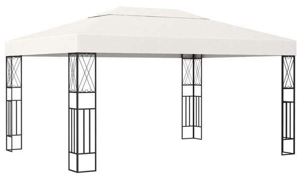 Sjenica od tkanine 3 x 4 m krem - Krema / 3 x 4 m