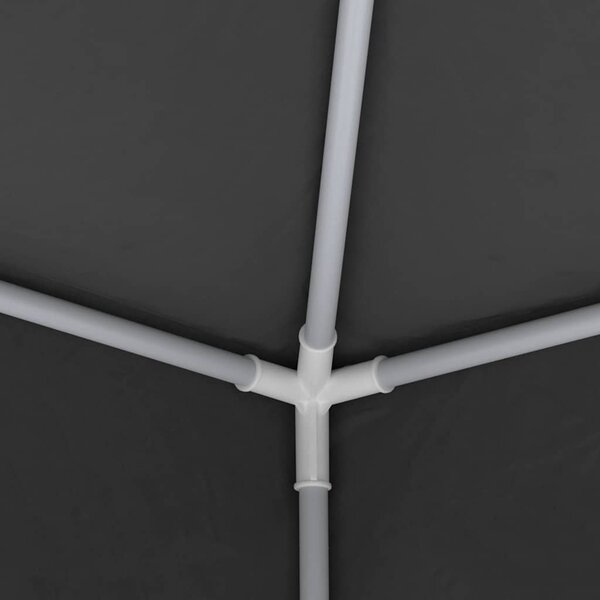 Profesionalni šator za zabave 4 x 4 m antracit 90 g/m² - Antracitno siva / 4 x 4 m