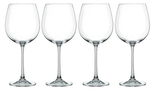 Set od 4 kristalne čaše Nachtmann Vivendi Premium Bordeaux Set, 727 ml