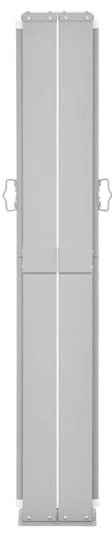 Uvlačiva bočna tenda za terasu 140 x 1200 cm krem - Krema / 140 x 1200 cm