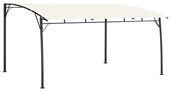 Vrtna nadstrešnica 4 x 3 x 2,55 m krem - Krema / 4 x 3 x 2.55 m