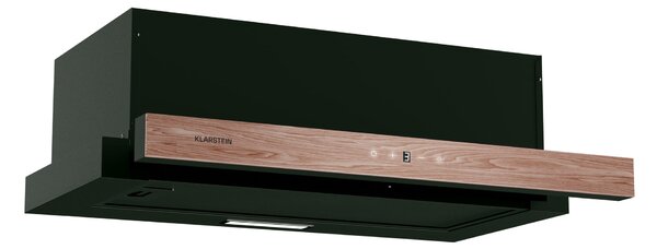 Klarstein ZenFusion Hotte Aspirante Débit D'air De 400 M³/h CEE A Air Evacue Recycle 3 Vitesses Silencieuse Noir 95888155
