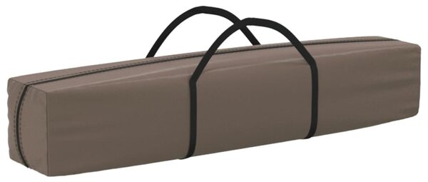 Sklopivi šator za zabave 3 x 6 m Smeđe-siva - Tupe / 3 x 6 m