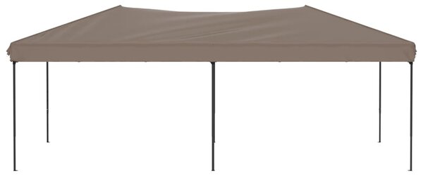 Sklopivi šator za zabave 3 x 6 m Smeđe-siva - Tupe / 3 x 6 m