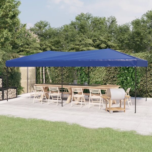 Sklopivi šator za zabave 3 x 6 m plavi - Plava / 3 x 6 m
