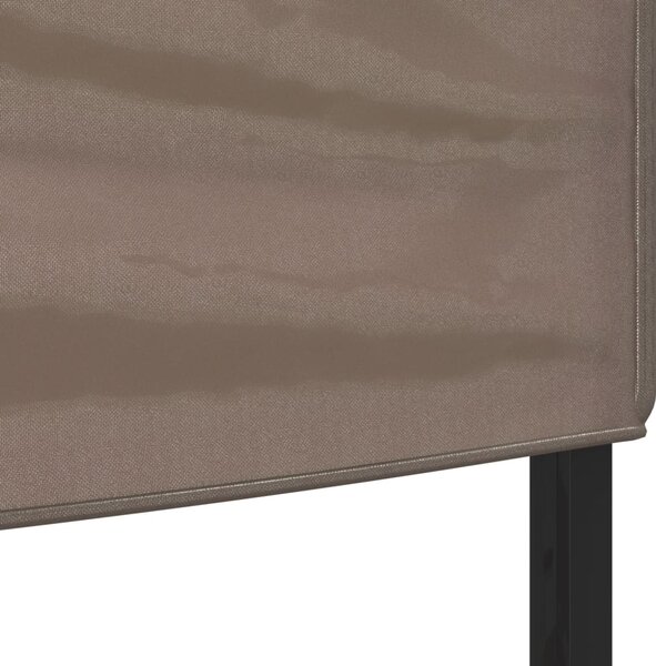 Sklopivi šator za zabave 3 x 6 m Smeđe-siva - Tupe / 3 x 6 m