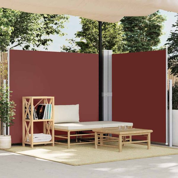 Uvlačiva bočna tenda smeđa 180 x 600 cm - Smeđa / 180 x 600 cm