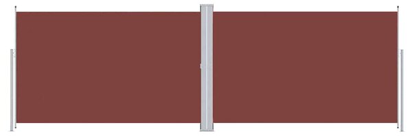 Uvlačiva bočna tenda smeđa 220 x 600 cm - Smeđa / 220 x 600 cm