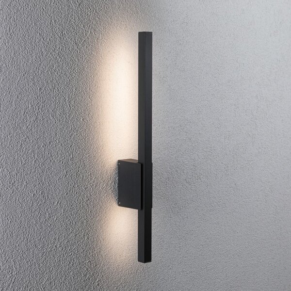 Paulmann Stan LED vanjska zidna svjetiljka 60 cm, Crno, Metal
