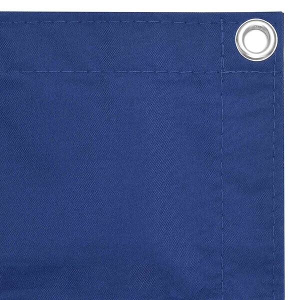 Balkonski zastor plavi 75 x 400 cm od tkanine Oxford - Plava / 75 x 400 cm