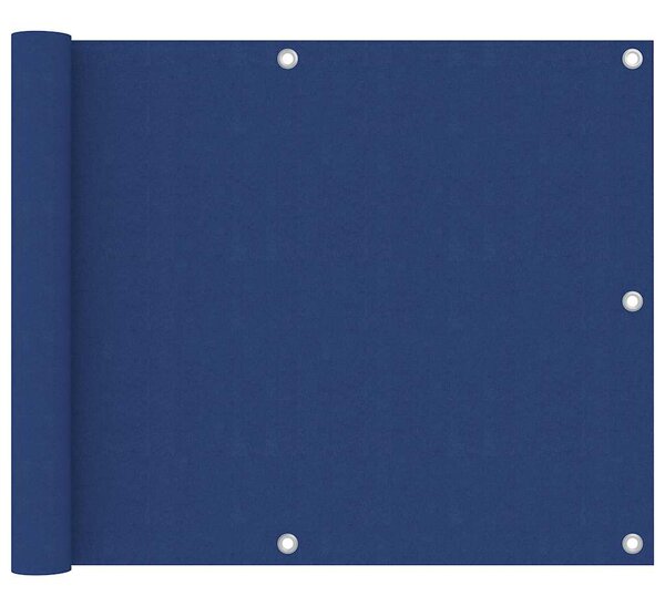 Balkonski zastor plavi 75 x 400 cm od tkanine Oxford - Plava / 75 x 400 cm