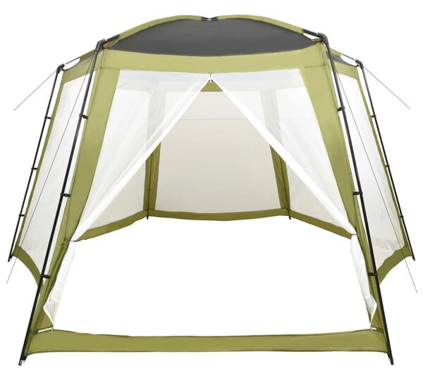 Šator za bazen od tkanine 500 x 433 x 250 cm zeleni - Zelena / 500 x 433 x 250 cm
