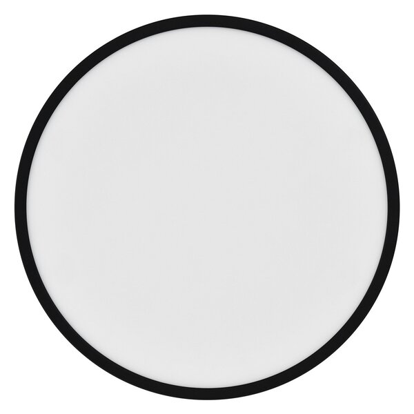 Oja Smart LED stropna svjetiljka, crna, Ø 60 cm