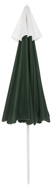 Suncobran za plažu zeleni 240 cm - Zelena / 240 cm