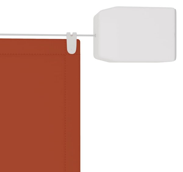 Okomita tenda terakota 140 x 360 cm od tkanine Oxford - Crvena / 140 x 360 cm