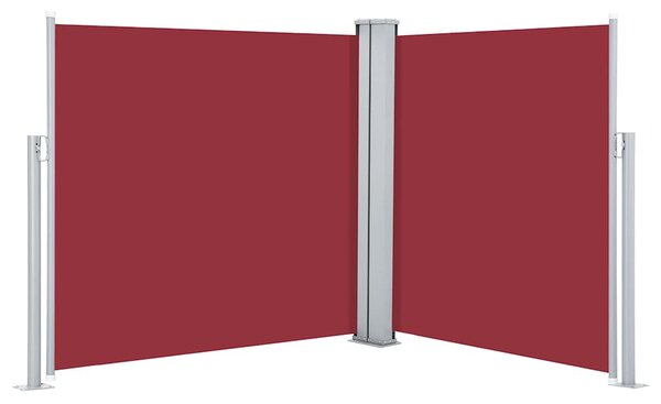 Uvlačiva bočna tenda 100 x 600 cm crvena - Crvena / 100 x 600 cm