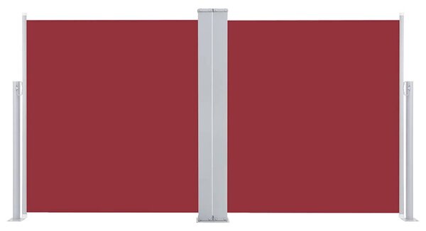 Uvlačiva bočna tenda 100 x 600 cm crvena - Crvena / 100 x 600 cm