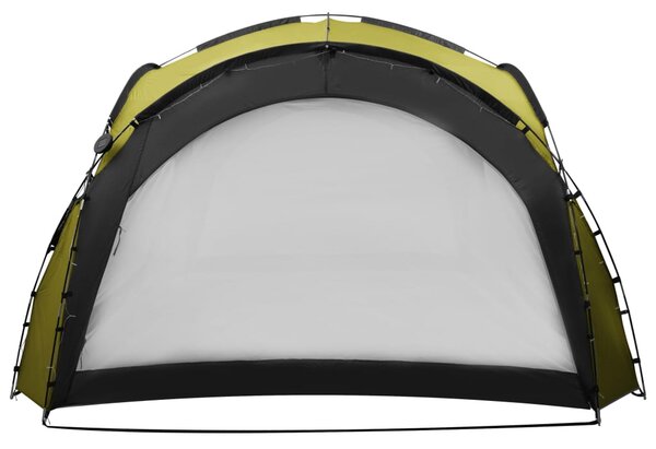 Šator za zabave LED s 4 bočna zida 3,6 x 3,6 x 2,3 m zeleni - Zelena / N/A