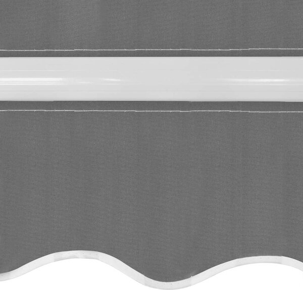 Sklopiva tenda na ručno upravljanje 350 cm antracit - Antracitno siva / 350 cm