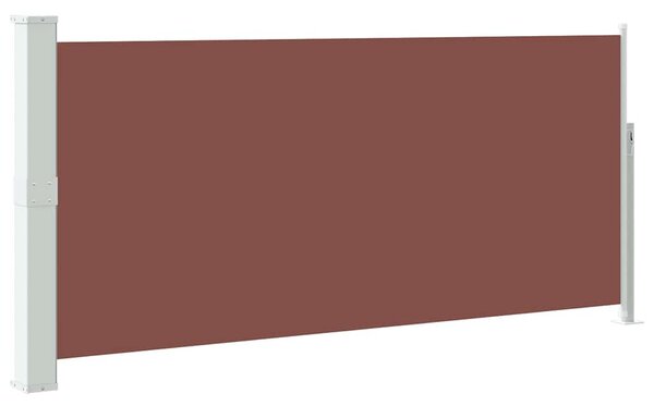 Uvlačiva bočna tenda 140 x 300 cm smeđa - Smeđa / 140 x 300 cm