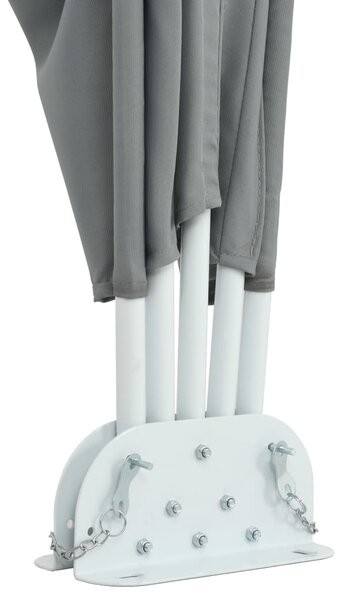 Sklopiva bočna tenda siva 240 x 160 cm - Siva / 240 x 160 cm