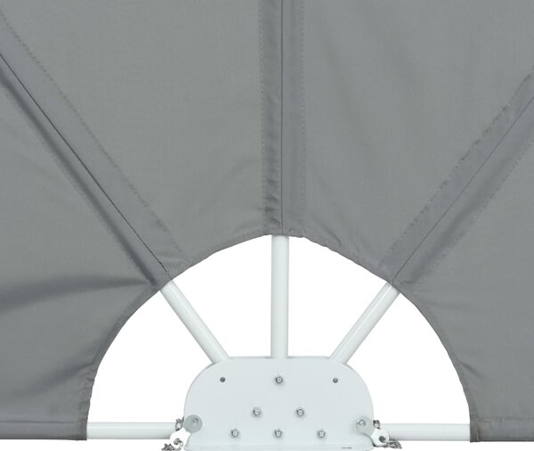Sklopiva bočna tenda siva 240 x 160 cm - Siva / 240 x 160 cm