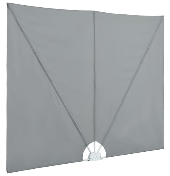 Sklopiva bočna tenda siva 240 x 160 cm - Siva / 240 x 160 cm