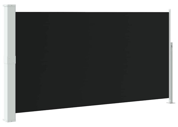 Bočna tenda za dvorište/terasu 160 x 300 cm crna - Crna / 160 x 300 cm