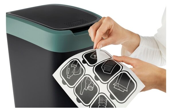 Kanta za otpad od reciklirane plastike 25 l Twist - Rotho